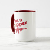 私はPrepperです マグカップ (正面左)