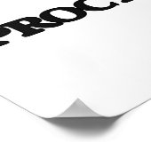 私はproctologistが大好き ポスター (角)