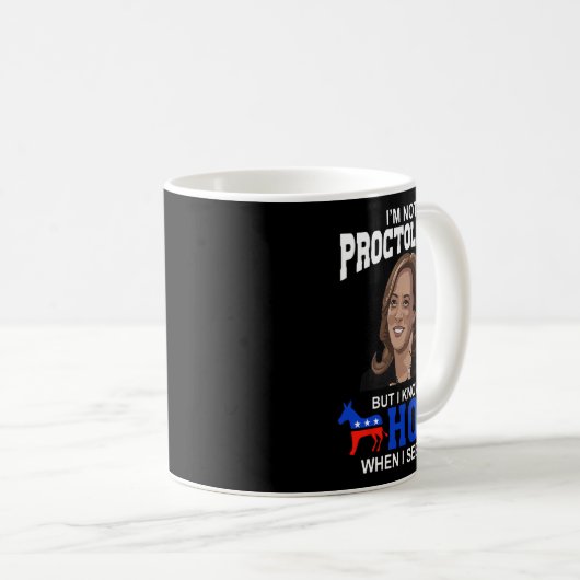 私はproctologistではないが、私がSのとき穴を知っている コーヒーマグカップ (正面右)