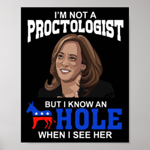 私はproctologistではないが、私がSのとき穴を知っている ポスター
