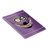 私はPRONOIDで楽観的な猫おもしろい引用文 ノートブック (右側)