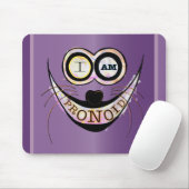 私はPRONOIDで楽観的な猫おもしろい引用文 マウスパッド (マウス)