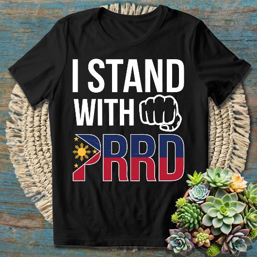 私はPRRDフィリピン人プライド抵抗で立つ – Duterte Tシャツ