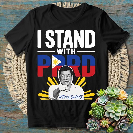 私はPRRDフィリピン人プライド抵抗で立つ – Duterte Tシャツ