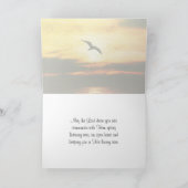 私はPsalm主の27:13 - 14の長所を見ます カード (内部)