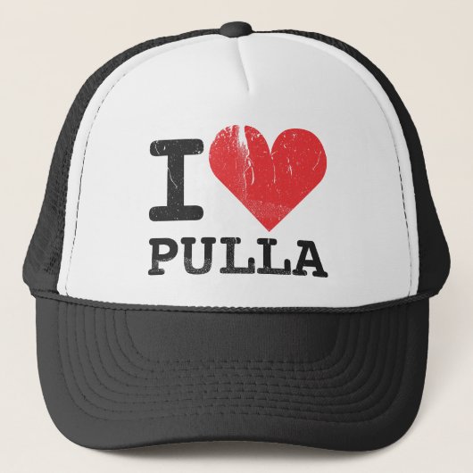 私はPullaを愛します キャップ (正面)