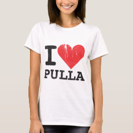 私はPullaを愛します Tシャツ