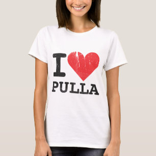 私はPullaを愛します Tシャツ