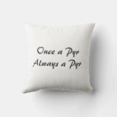 私はPyrの私の枕を愛します クッション (裏面)