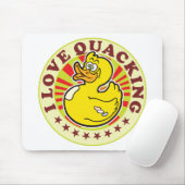 私はQuackingを愛します マウスパッド (マウス)