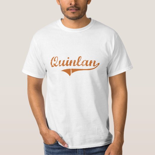 私はQuinlanテキサス州を愛します Tシャツ (正面)