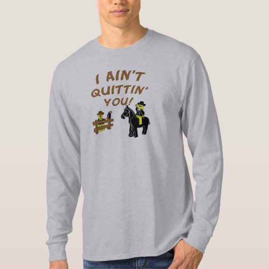 私はQuittinではないです! Tシャツ (正面)