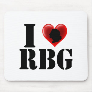 私はRBG女性の権利フェミニストが大好き マウスパッド