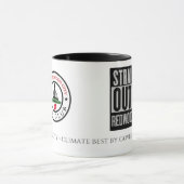 私はRedwood Cityのファン・クラブの白のコーヒー・マグ3512を愛します マグカップ (中央)