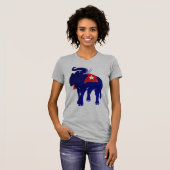 私はReeeepubicanのTシャツです Tシャツ (正面フル)