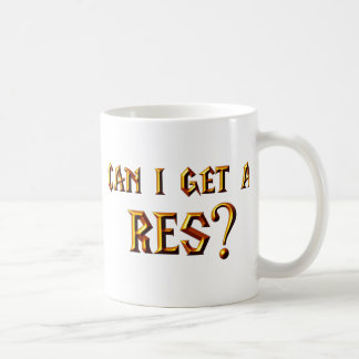 私はResを得てもいいですか。 コーヒーマグカップ