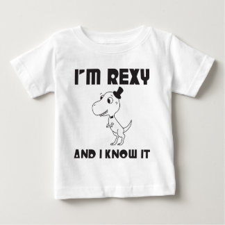 私はRexyであり、それを知っています ベビーTシャツ