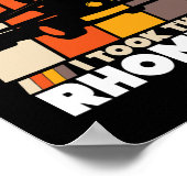 私はRhombus数学の先生を取って遅れてごめんなさい ポスター (角)