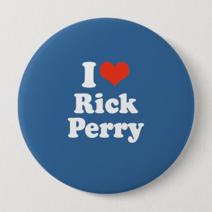 私はRICK PERRYを愛します 缶バッジ