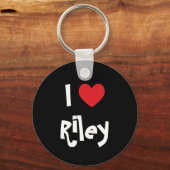 私はRileyが大好き キーホルダー (正面)