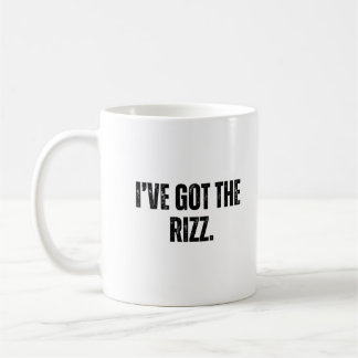 私はRizzを得持っている – 自信とスタイリッシュ コーヒーマグカップ