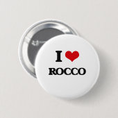 私はRoccoを愛します 缶バッジ (正面&裏面)