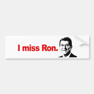 私はRONを恋しく思います バンパーステッカー