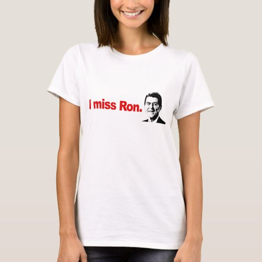 私はRONを恋しく思います Tシャツ (正面)