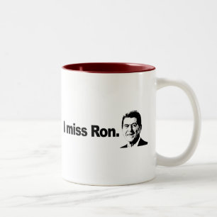 私はRON 2を恋しく思います ツートーンマグカップ