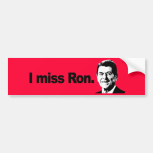 私はRON 2を恋しく思います バンパーステッカー
