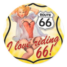 私はRoute 66ピンアップガール謎を解くのが大好き