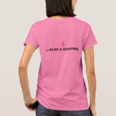 私はRUNNER/BREASTの蟹座です Tシャツ (裏面)