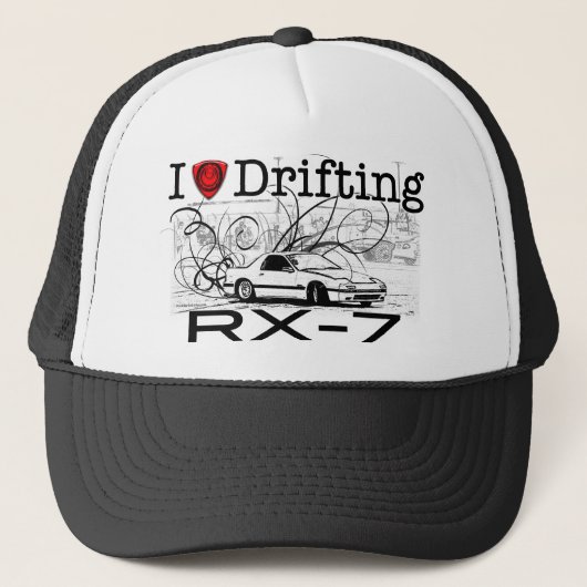 私はRX-7を漂わせることを愛します キャップ (正面)