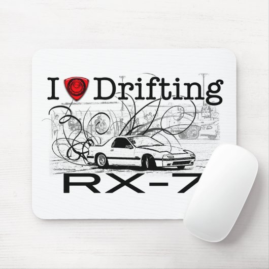 私はRX-7を漂わせることを愛します マウスパッド (マウス)