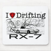 私はRX-7を漂わせることを愛します マウスパッド (正面)