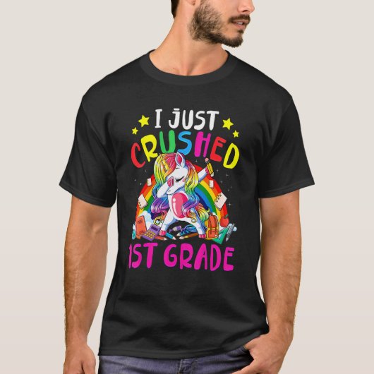 私はSに戻ってUnicorn 1年生を粉砕した Tシャツ (正面)