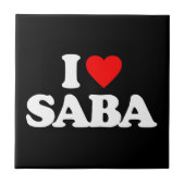 私はSABAを愛します タイル (正面)