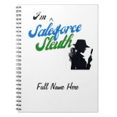 私はSalesforce Sleuthだ ノートブック (正面)