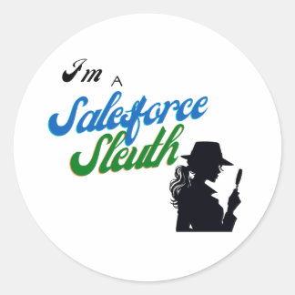 私はSalesforce Sleuthだ ラウンドシール
