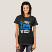私はSarを行うべきであるとは思わない Tシャツ (正面フル)