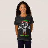 私はSassy Momの小妖精や小人に一致する家族クリスマスピー Tシャツ (正面フル)