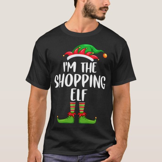 私はSassy Momの小妖精や小人に一致する家族クリスマスピー Tシャツ (正面)