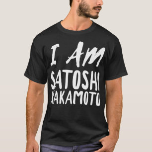 私はSatoshi NakamotoのTシャツです Tシャツ