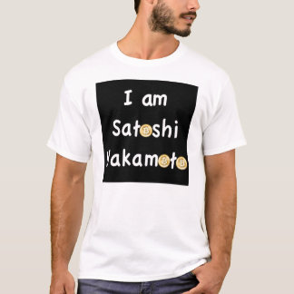 私はSatoshi Nakamoto-の男性Tシャツです Tシャツ