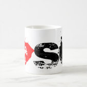 私はSCのマグを愛します! コーヒーマグカップ (中央)