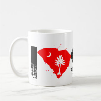 私はSCのマグを愛します! コーヒーマグカップ