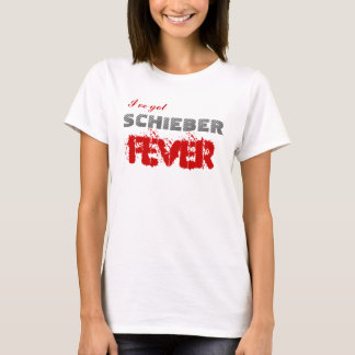 私はSchieberの熱を持っています Tシャツ