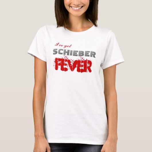 私はSchieberの熱を持っています Tシャツ (正面)