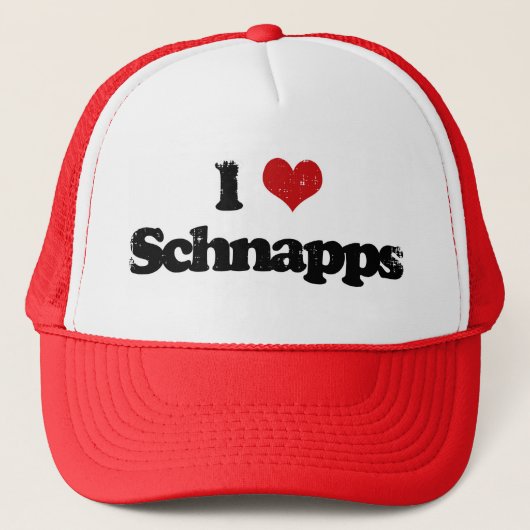 私はSchnappsを愛します キャップ (正面)