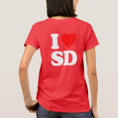 私はSDが大好き Tシャツ (裏面)